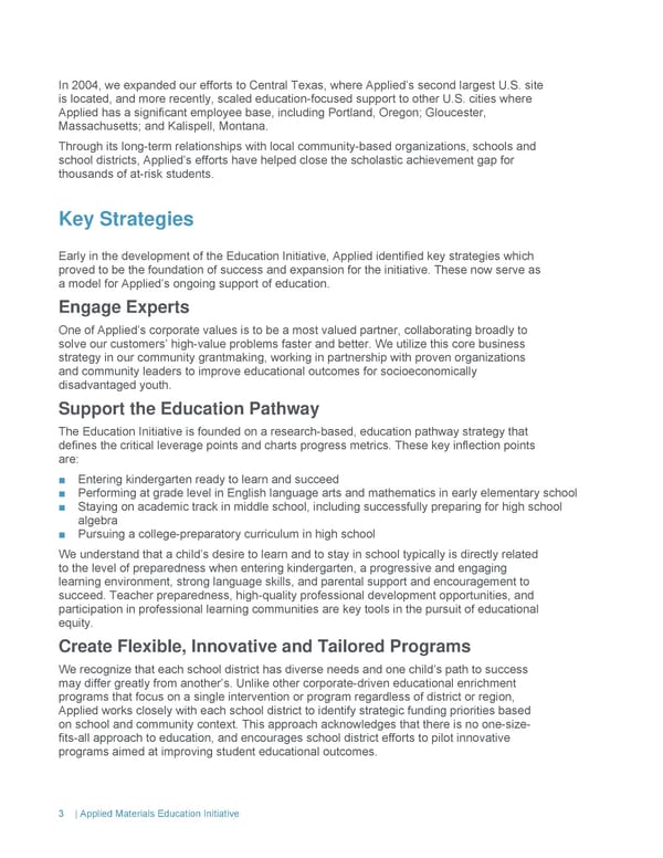 Applied Materials Education Initiative - Page 3