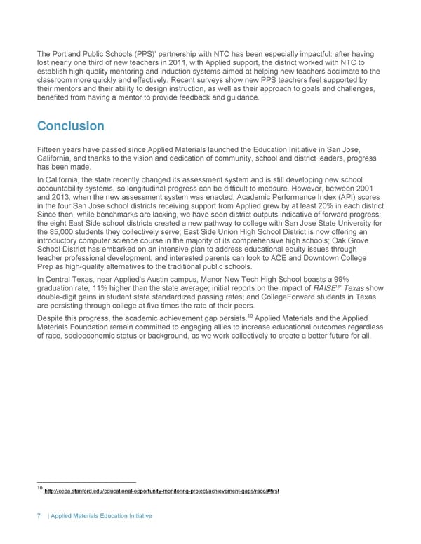 Applied Materials Education Initiative - Page 7